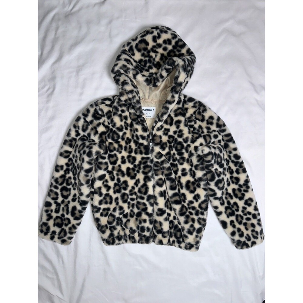Old Navy Jacket Girl’s Size L(10/12) Animal print